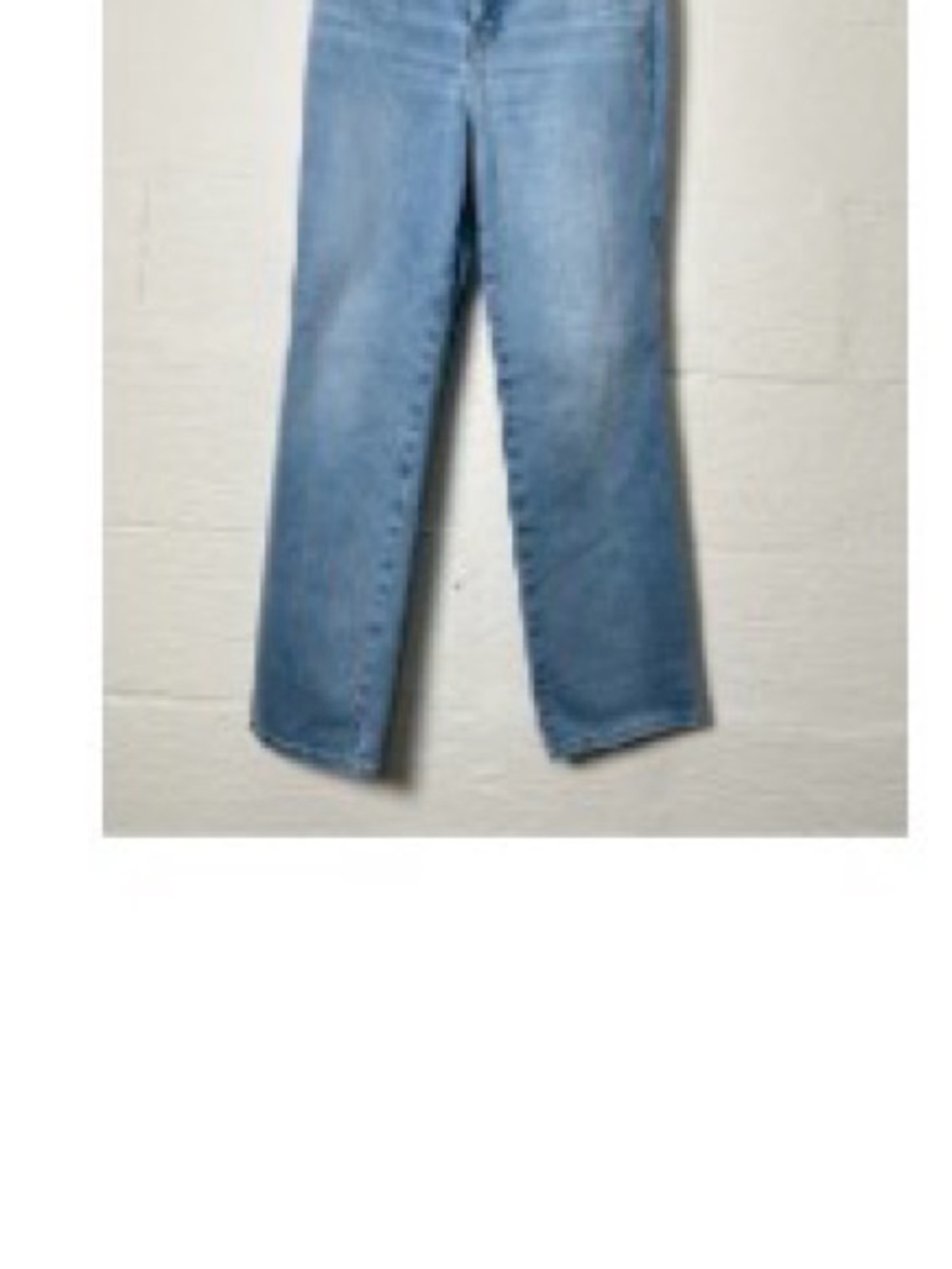 Good American Good Curve Straight Jeans Size 6/28 Blue Medium Wash